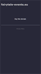 Mobile Screenshot of fairytale-events.eu