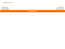 Tablet Screenshot of fairytale-events.eu